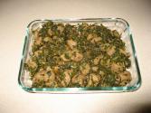 Soy Chunks With Spinach